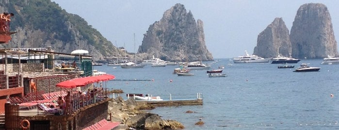 Marina Piccola di Capri is one of Naples.