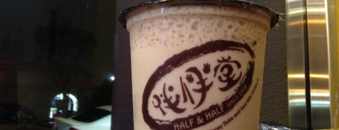 Half & Half Tea House 伴伴堂 is one of LA Eats.