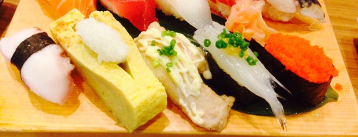 Sushi Den is one of M/E 2015.