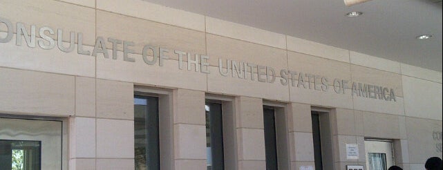 Consulate of the United States of America is one of Locais curtidos por George.