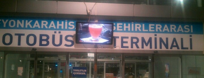 Afyonkarahisar Şehirler Arası Otobüs Terminali is one of Bus terminals | Turkey.