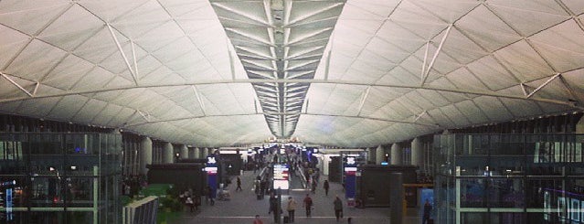 Hong Kong International Airport (HKG) is one of Airports.