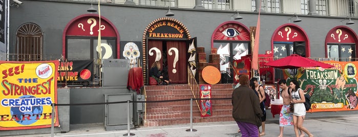 Venice Beach Freakshow is one of Los Angeles.