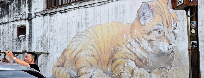 Penang Street Art : Skippy is one of Penang Place To Visit.