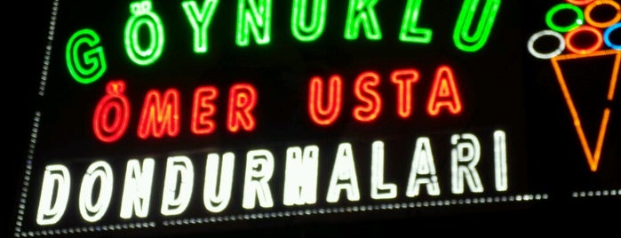 Göynüklü Ömer Usta Dondurmaları is one of Lugares favoritos de Ergün.