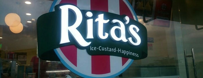 Rita's is one of places to eat.