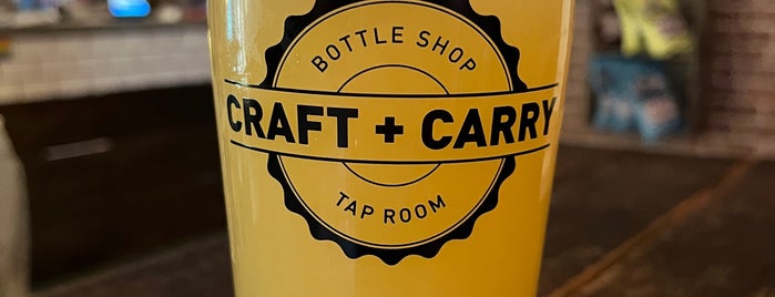 Craft + Carry is one of The 15 Best Places for Craft Beer in Hell's Kitchen, New York.