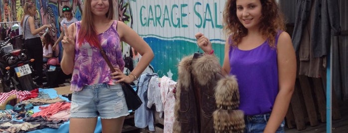 Garage sale is one of Shops.