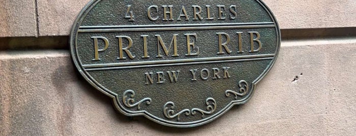 4 Charles Prime Rib is one of NYC 5.