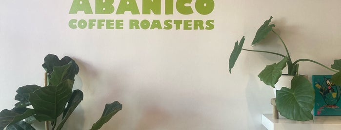 Abanico Coffee Roasters is one of SF.