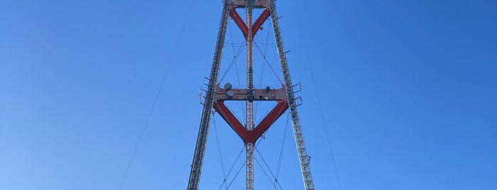 Sutro Tower is one of San Fran.