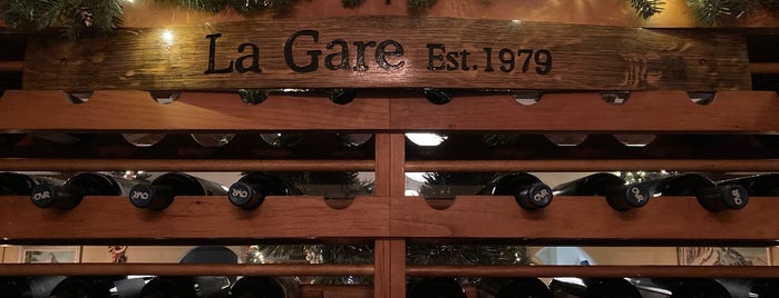 La Gare Restaurant is one of Sonoma Dining Musts.