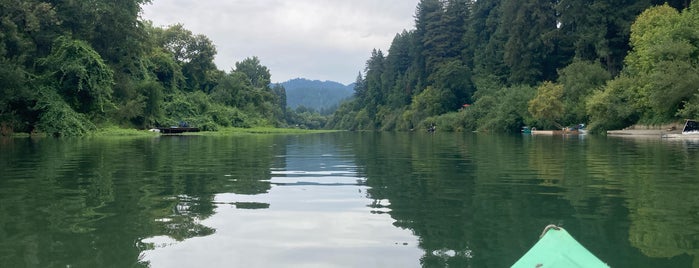 Russian River is one of Guerneville.