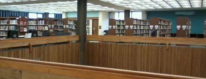 George W. Hawkes Central Library is one of Bookstores.