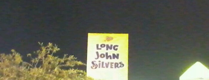 Long John Silver's is one of Tempat yang Disukai Bill.