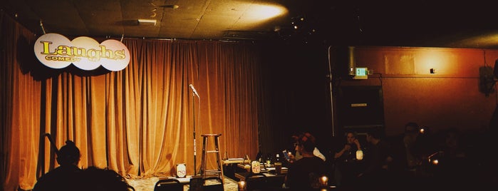 Laughs Comedy Club Seattle is one of Tempat yang Disukai Jack.