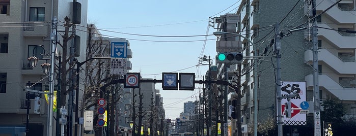 武蔵野中央交差点 is one of 道路.