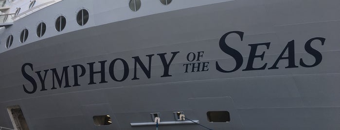 Symphony Of The Seas is one of Stephanieさんのお気に入りスポット.