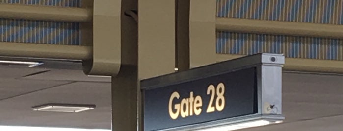 Gate C28 is one of Don.