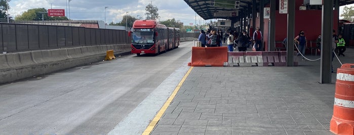 Metrobús Indios Verdes is one of Metro de la Ciudad de México.