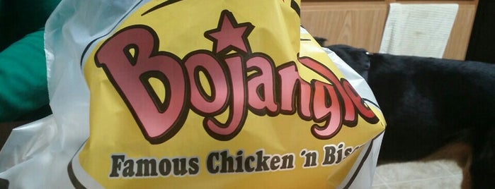 Bojangles' Famous Chicken 'n Biscuits is one of Tempat yang Disukai Jared.
