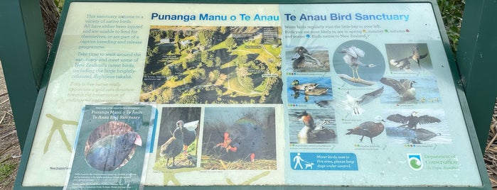 Te Anau Bird Sanctuary is one of New Zealand.
