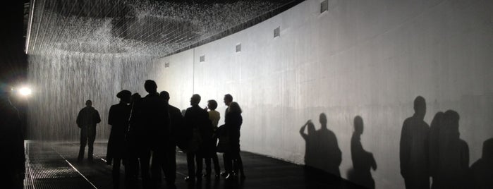 Rain Room is one of London, baby!.