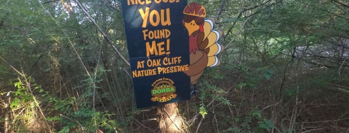 Oak Cliff Nature Preserve is one of Bike Trails.