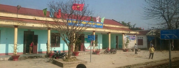 Ga Đồng Lê is one of Đường sắt Bắc Nam.