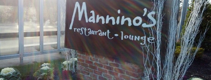 Mannino's Restaurant & Lounge is one of Lieux sauvegardés par Camille.