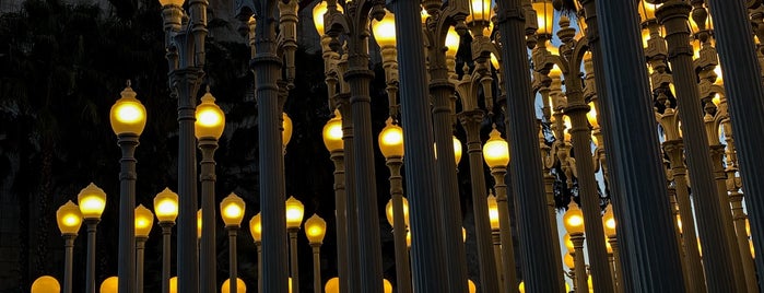 Urban Light is one of Cal.