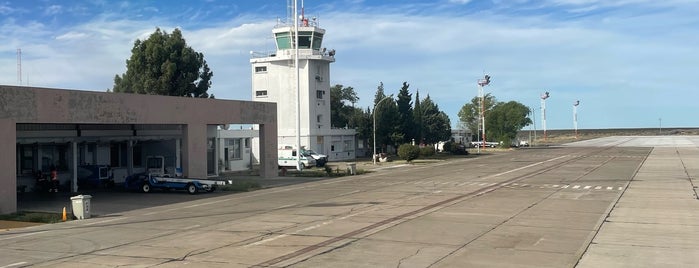 Almirante Marcos A. Zar Airport (REL) is one of Chubut.