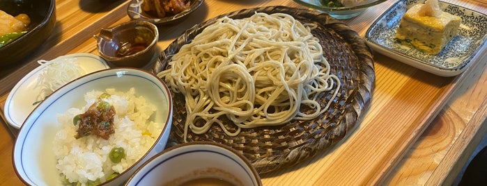 手打ち蕎麦 naru is one of Locais salvos de Yongsuk.