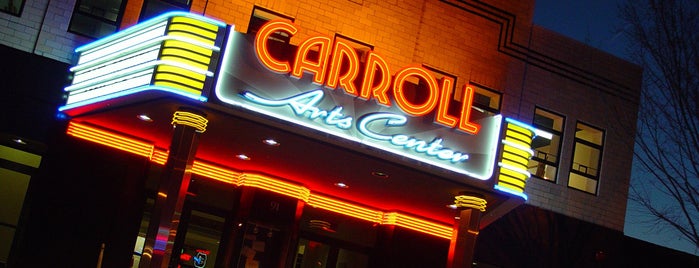 Carroll Arts Center is one of Lugares favoritos de Joanne.