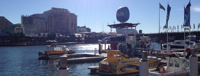 Darling Harbour is one of Vivid Sydney Festival.