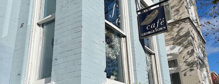 Café Georgetown is one of สถานที่ที่บันทึกไว้ของ John.
