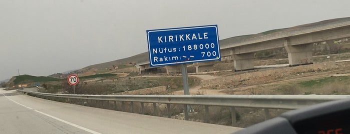 Kırıkkale is one of gittiğim şehirler.