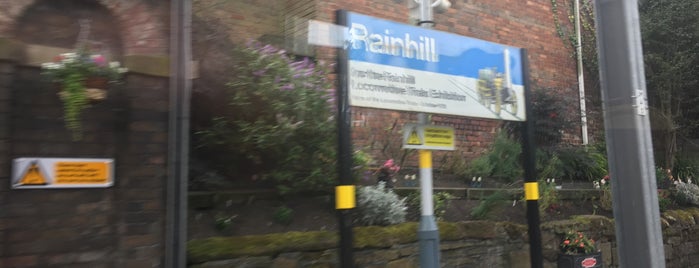 Rainhill Railway Station (RNH) is one of Train Stations all over the UK.