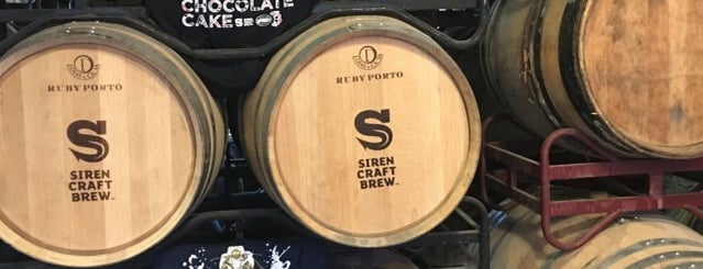 Siren Craft Brewery is one of Beer / Ratebeer's Top 100 Brewers [2016].