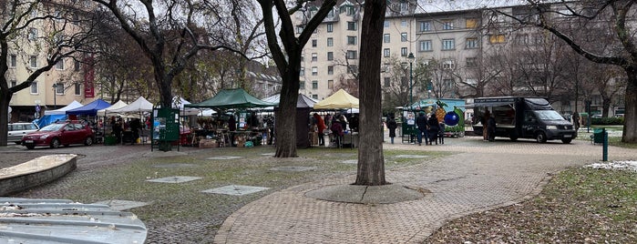 Ferenc tér is one of pihi-zöld-nyugi.