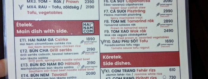 Hai’ Nam Com is one of szószerint.