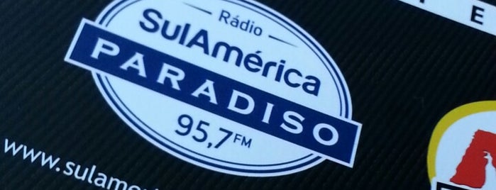 Rádio SulAmérica Paradiso is one of PLACES.