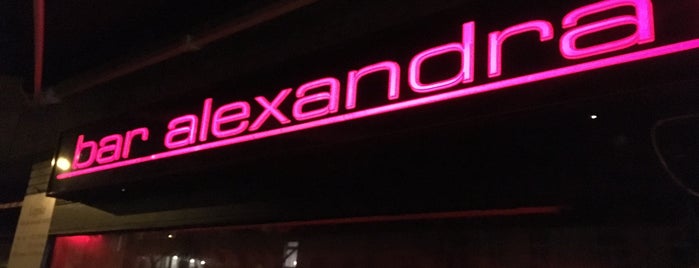 Bar Alexandra is one of like to try.