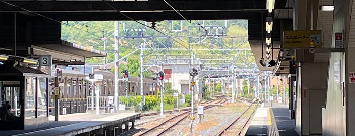 嵯峨嵐山駅 is one of Konnichi wa.