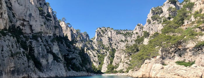 Calanque d'En-Vau is one of French Riviera.