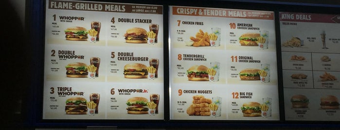 Burger King is one of My Fav Places.
