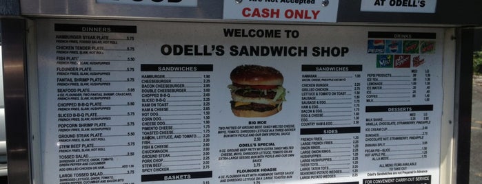 Odell's Sandwich Shop is one of สถานที่ที่ Mitchell ถูกใจ.