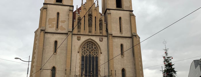 Kostel sv. Antonína is one of Tempat yang Disukai Ondra.