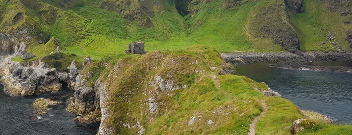 Kinbane Castle is one of Ireland.