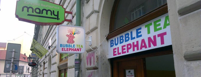 Bubble Tea Elephant is one of Prague.